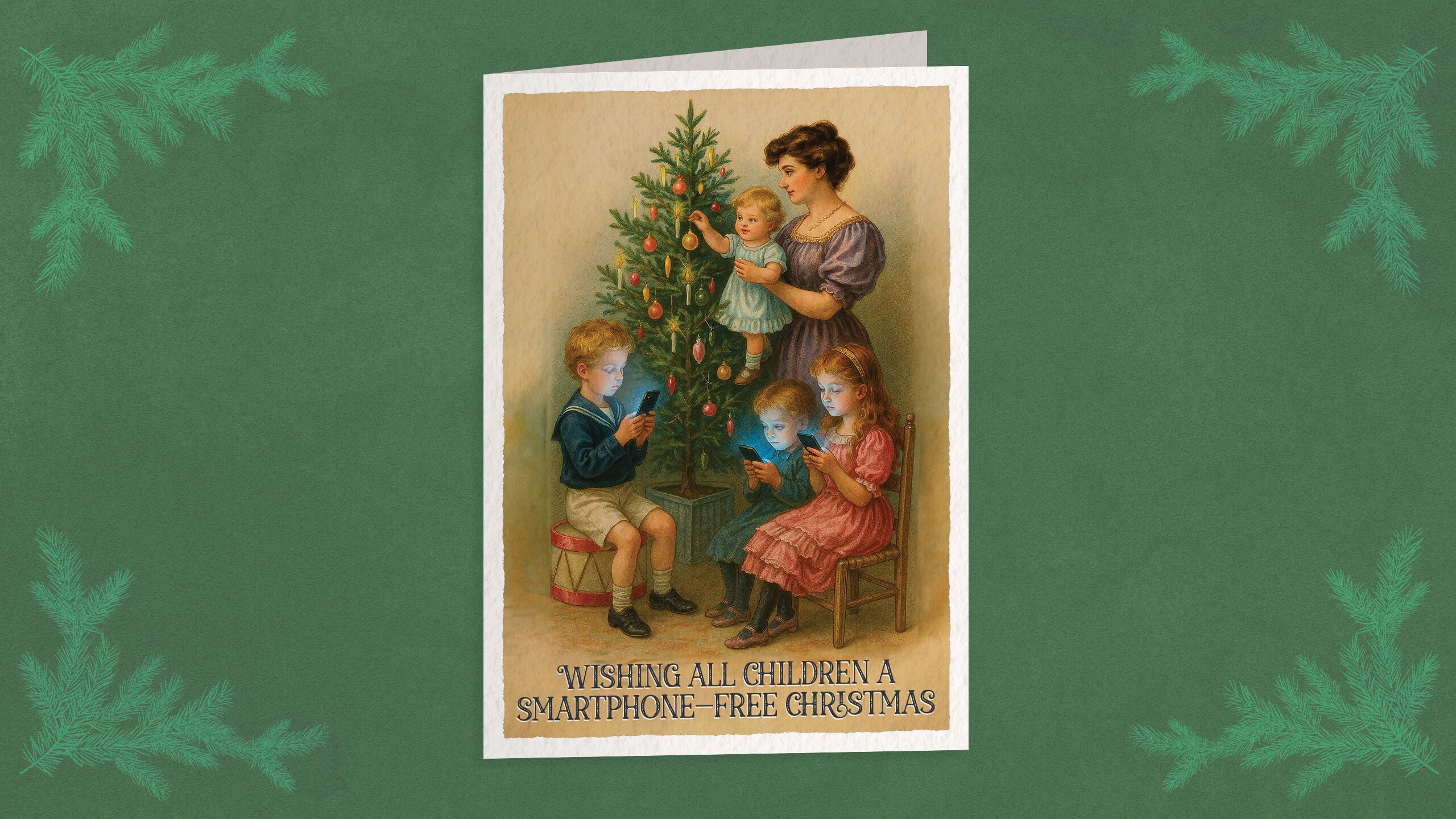 Pack of 5 Christmas Cards – on us!*