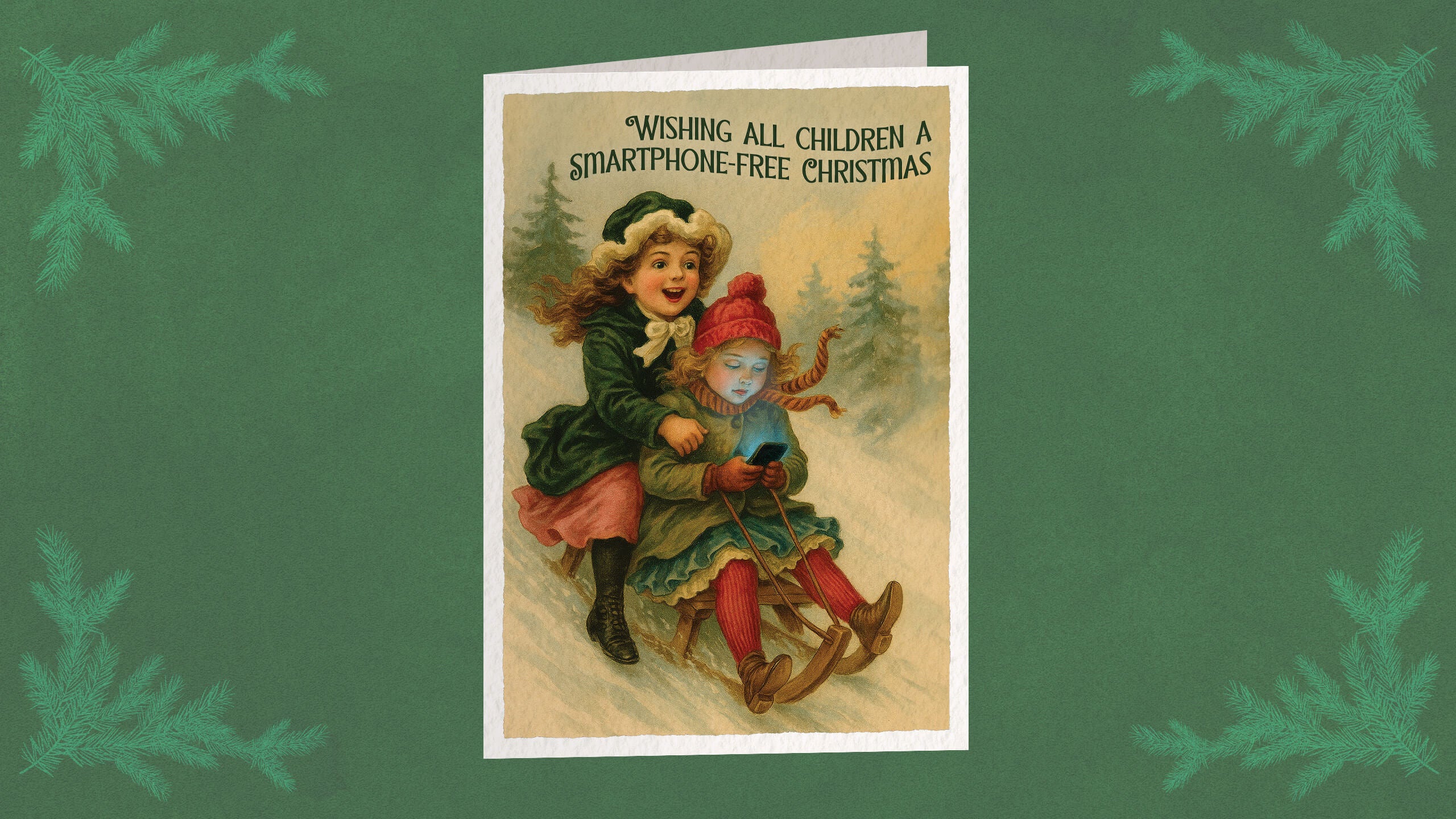 Pack of 5 Christmas Cards – on us!*