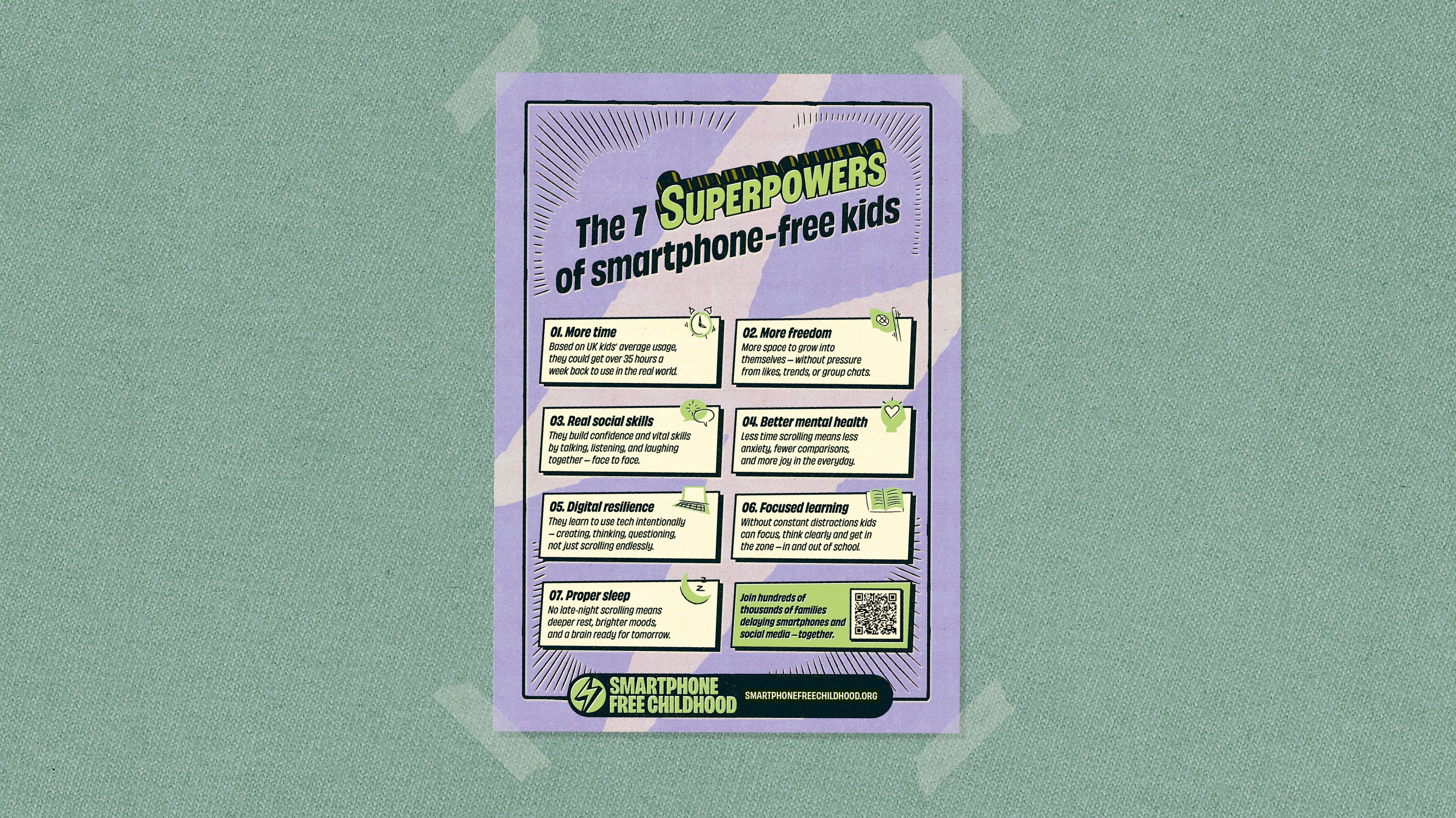 'Superpowers' pack of three posters